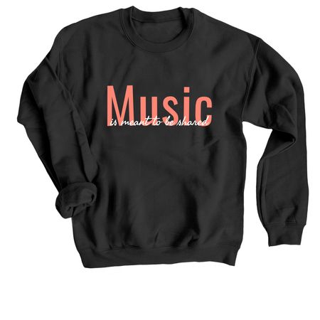MHS Performance Trip Fund, a Black Crewneck Sweatshirt