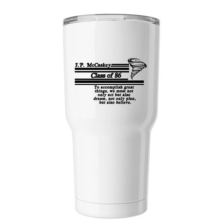 40th Reunion Swag - Insulated Tumbler, a White Insulated Tumbler