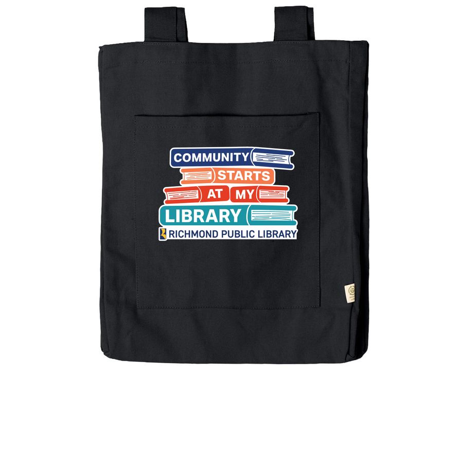 Community at My Library Tote, a Black Reclaimist Everywhere Tote Bag