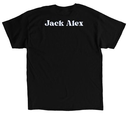 looking for someone Tops, a Black Classic Unisex Tee (back-view)
