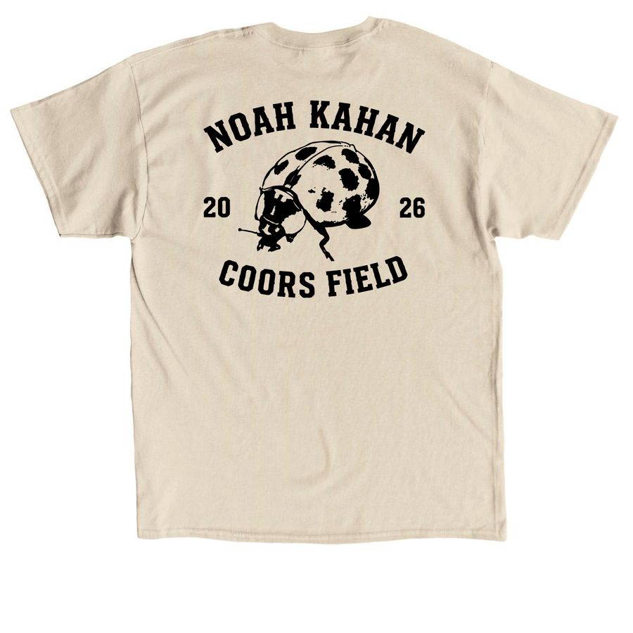 Noah Kahan Denver T Shirt, a Sand Classic Unisex Tee