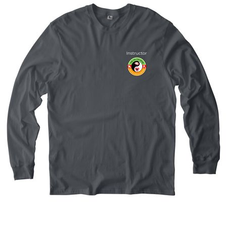 Tai Chi Edge Instructor, a Terrain Grey Allmade Organic Cotton Long Sleeve Tee