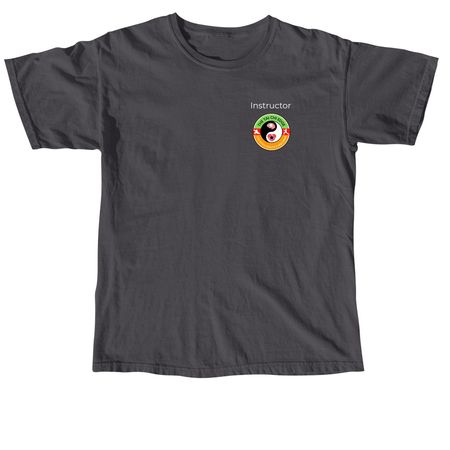 Tai Chi Edge Instructor, a Graphite Comfort Colors Unisex Tee