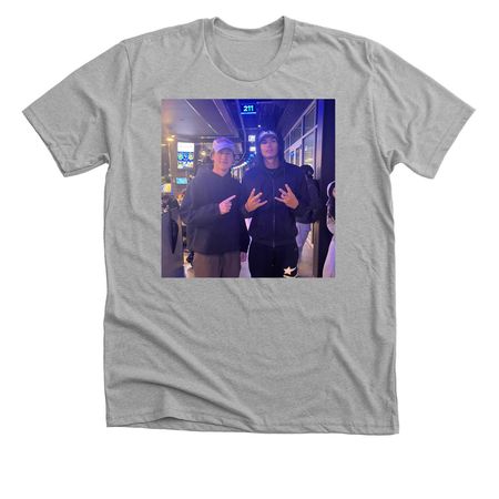 Marlon Mogged&nbsp;, a Athletic Heather Premium Unisex Tee