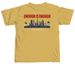 SUFP Foundation, a Mustard Comfort Colors Unisex Tee (back-view)