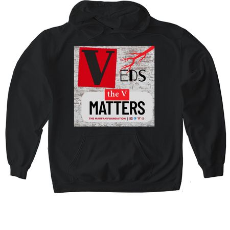 #TheVMatters, a Black Gildan Softstyle Pullover Hoodie