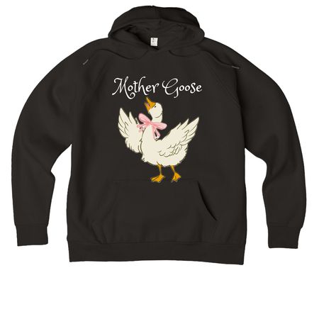 Mother goose&nbsp;, a Deep Black Allmade Organic CVC Pullover Hoodie