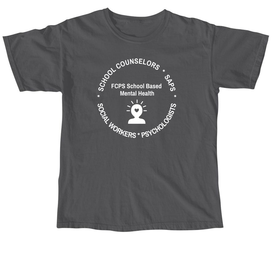 FCPS SBMH 2026, a Pepper Comfort Colors Unisex Tee