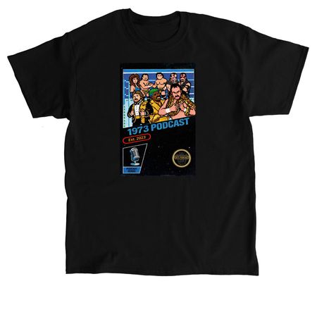 1973 8bit, a Black Classic Unisex Tee