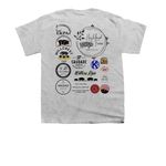 2026 All American show, a Sport Grey Youth Unisex Tee (back-view)