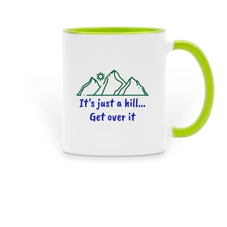 Drink up! Breakthrough T1D Ride, a Green Two-Tone Ceramic Mug