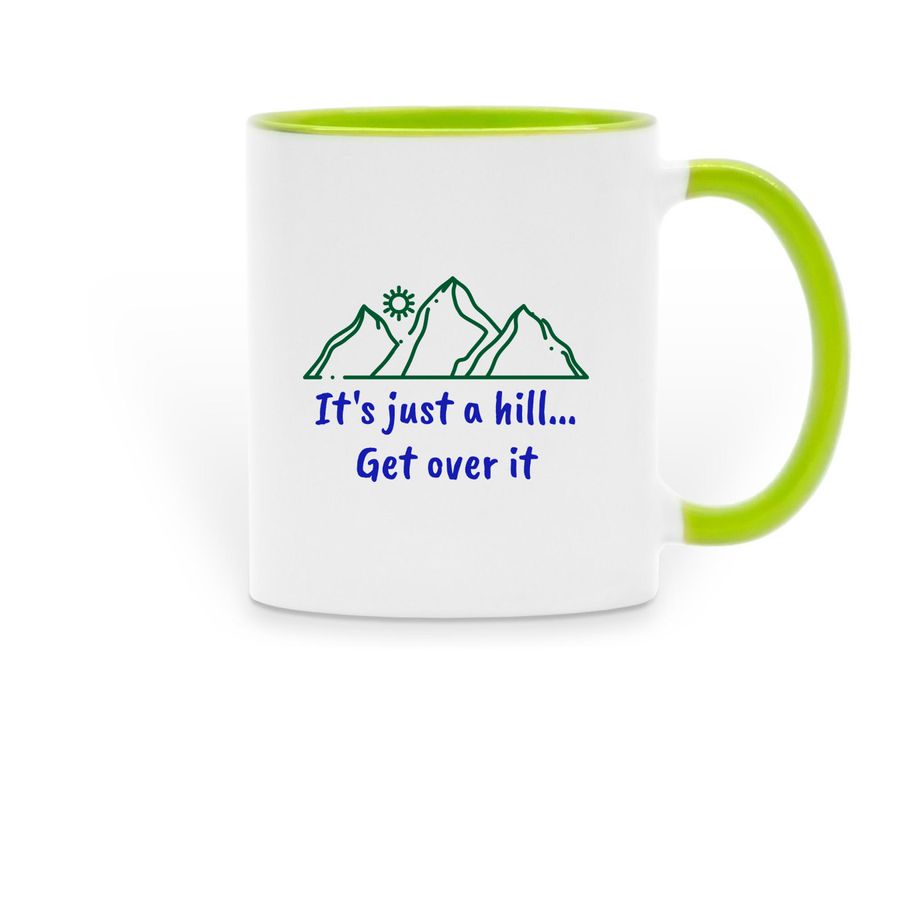 Drink up! Breakthrough T1D Ride, a Green Two-Tone Ceramic Mug