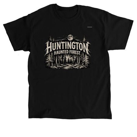 Huntington Haunted Forest - EB, a Black Classic Unisex Tee