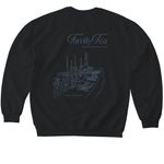 Family Tea - Family&nbsp;, a Black Softstyle Crewneck Sweatshirt (back-view)