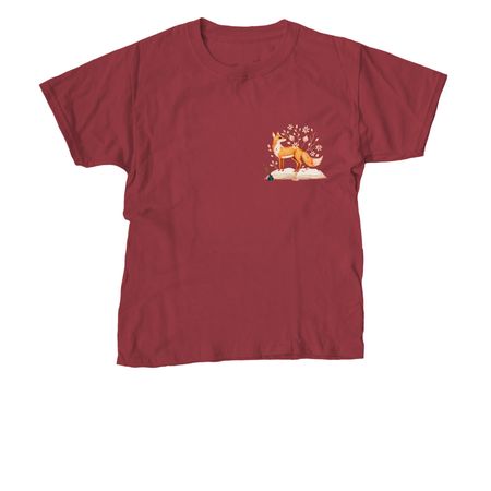 Story Haven Writing Club, a Cardinal Red Youth Unisex Tee