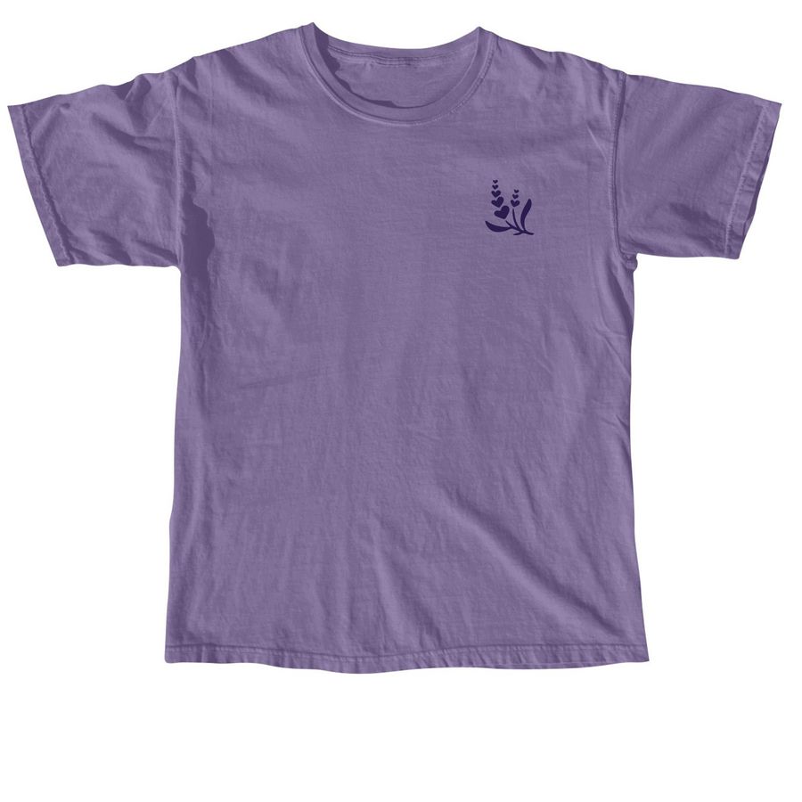 LezHang Lavender - Purple, a Grape Comfort Colors Unisex Tee
