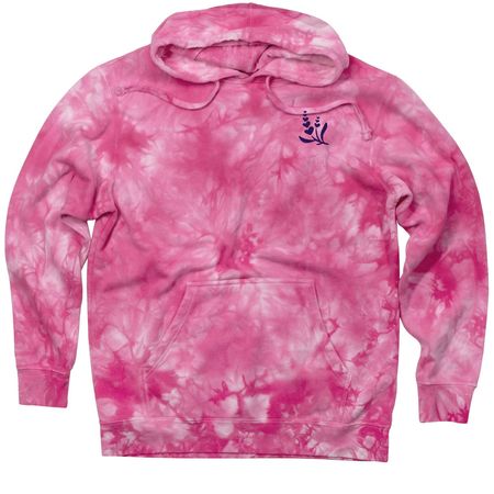 LezHang Lavender - Purple, a Pink Tie Dyed Pullover Hoodie