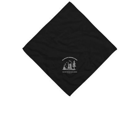 CRCL Cotton Bandana, a Black Cotton Bandana