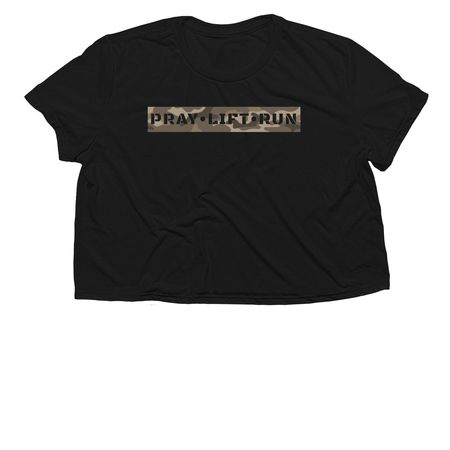PLR shirt, a Black Women?s Flowy Cropped Tee