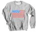 NICU 4th of July!!, a Sport Grey Crewneck Sweatshirt