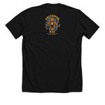 Keep Training - Motivation for Martial Arts&nbsp;, a Solid Black Blend Premium Unisex Tee (back-view)