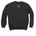 Golden Social Club, a Black Crewneck Sweatshirt (back-view)