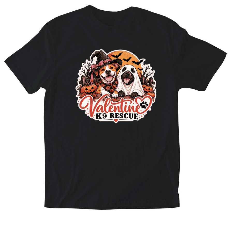 Halloween Merch, a Black Softstyle Cotton Tee