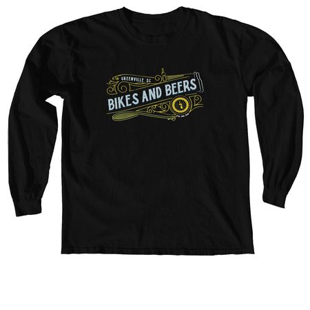 Premium Long Standard Long Sleeve, a Black Comfort Colors Long Sleeve Tee