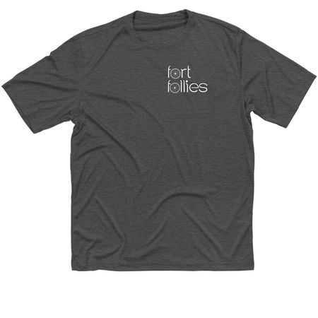 Drop the Dudes Athletic Tops, a Iron Grey Heather Classic Performance Tee