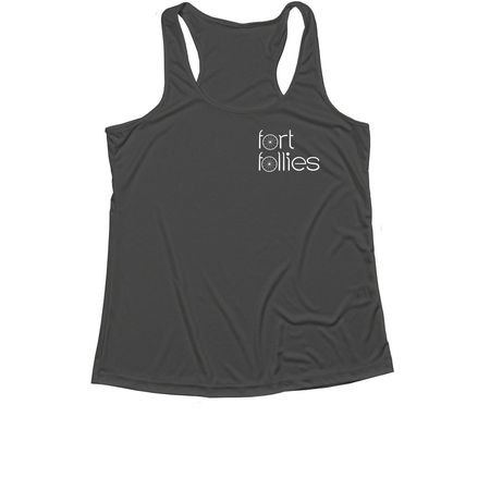 Drop the Dudes Athletic Tops, a Iron Grey Women's Performance Tank