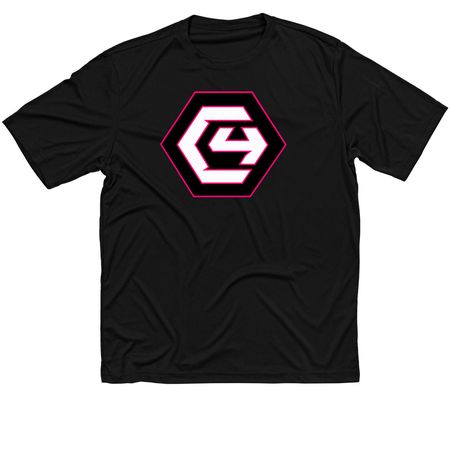C4 UV Tops, a Black Classic Performance Tee