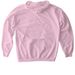 I'll Be Back, a Light Pink Gildan Softstyle Pullover Hoodie (back-view)
