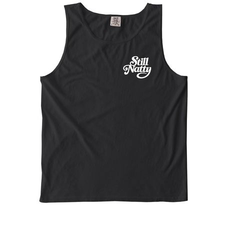 StillNatty, a Black Comfort Colors Tank Top