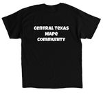 MAPE Community Fundraiser&nbsp;, a Black Classic Unisex Tee (back-view)