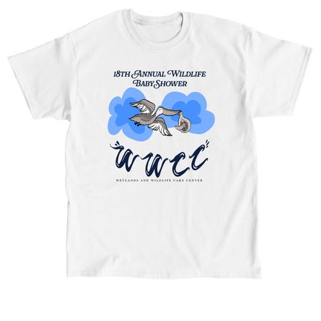 Limited Edition Baby Shower Tee, a White Classic Unisex Tee