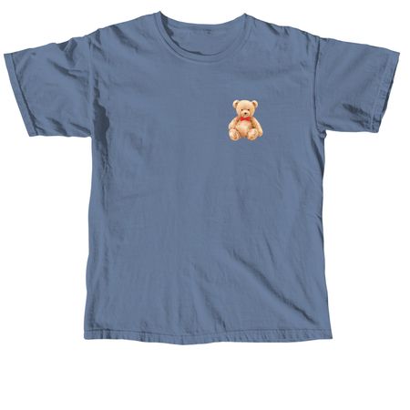 WKU Mr. Teddy Shirt, a Blue Jean Comfort Colors Unisex Tee