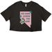 Yee-Haw, Screw The Law! (Pink), a Black Women?s Cropped Cotton Tee