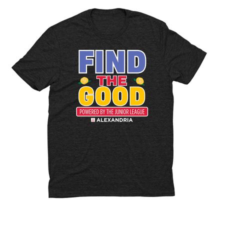 Find the Good Bold, a Space Black Allmade Eco Triblend Unisex Tee