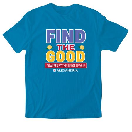 Find the Good Bold, a Sapphire Softstyle Cotton Tee