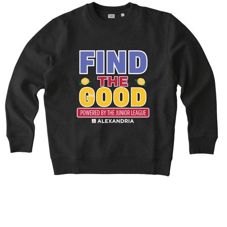 Find the Good Bold, a Dark Heather Grey Stanley/Stella Unisex Changer 2.0 Crewneck Sweatshirt