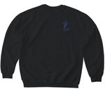 Formosa "Beautiful Island", a Black Softstyle Crewneck Sweatshirt (back-view)