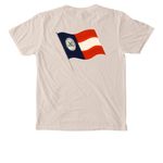 Alumni Pocket Tee, a Ivory Comfort Colors Pocket Tee (back-view)