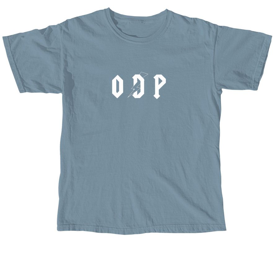ODParody Tour Shirt, a Ice Blue Comfort Colors Unisex Tee