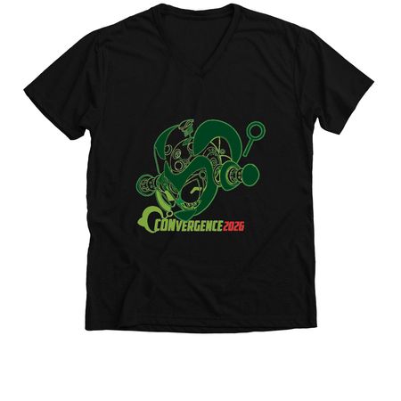 Midyear 2026 Shirt, a Solid Black Blend Premium V-Neck Tee