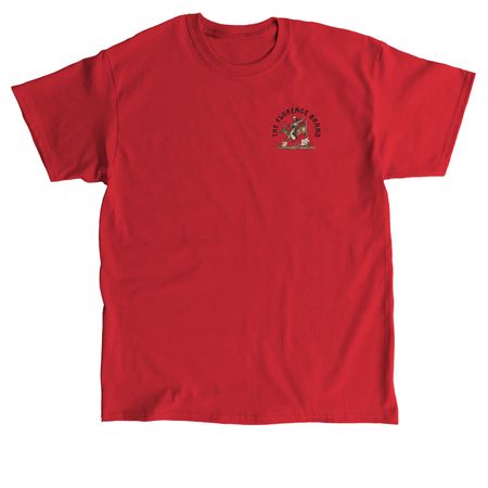 The Florence Brand, a Red Classic Unisex Tee