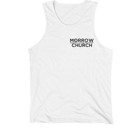 Morrow Logo Youth Fundraiser, a White Premium Cotton Tank