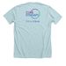 I'm ALL DONE, a Heather Ice Blue Premium Unisex Tee (back-view)