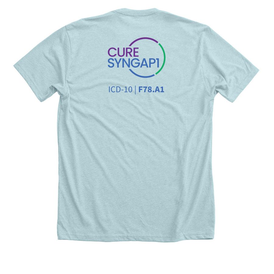 I'm ALL DONE, a Heather Ice Blue Premium Unisex Tee (back-view)