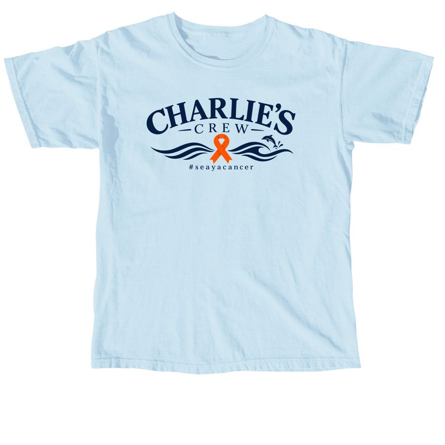 Charlie?s Support Crew&nbsp;, a Chambray Comfort Colors Unisex Tee