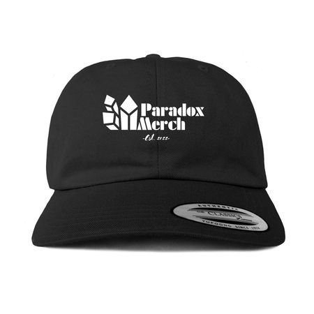 PARADOX MERCH - Logo Hat, a Black Printed Classic Baseball Cap